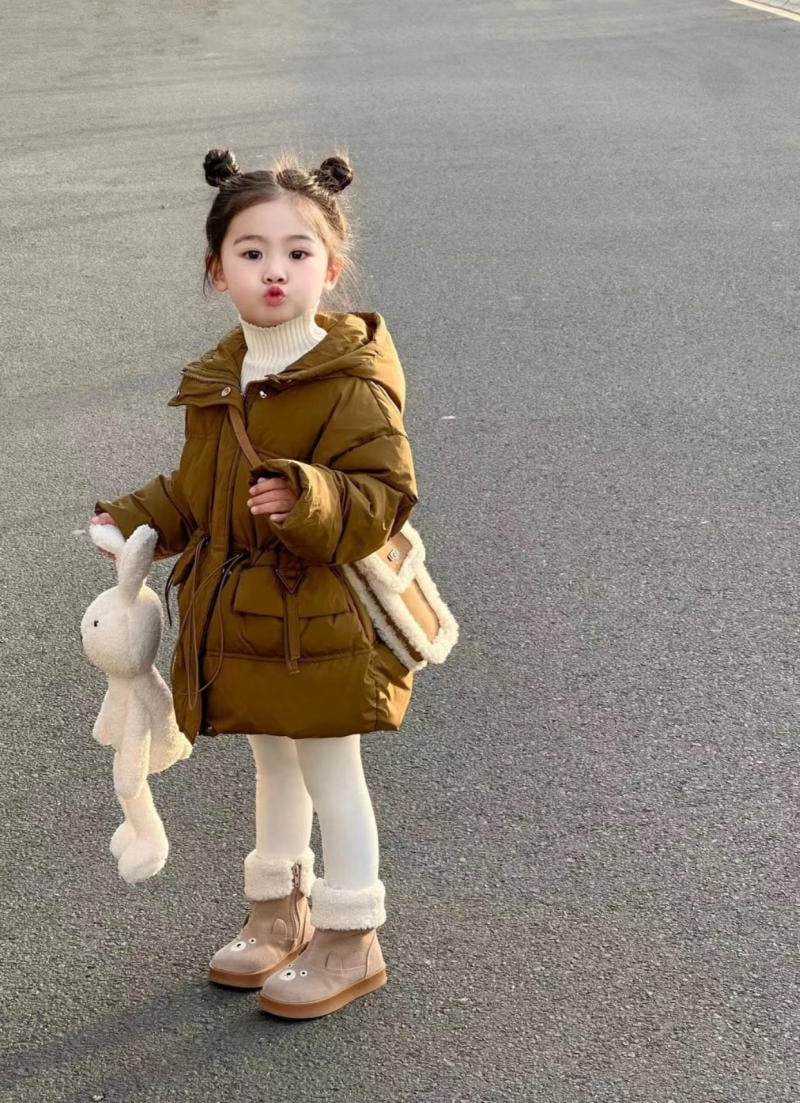 phối đồ mùa đông cho bé gái