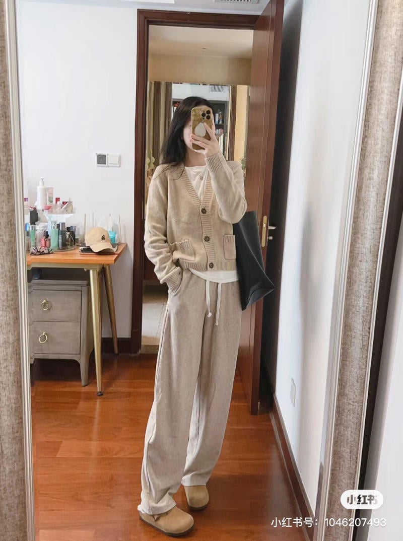 phối đồ với cardigan