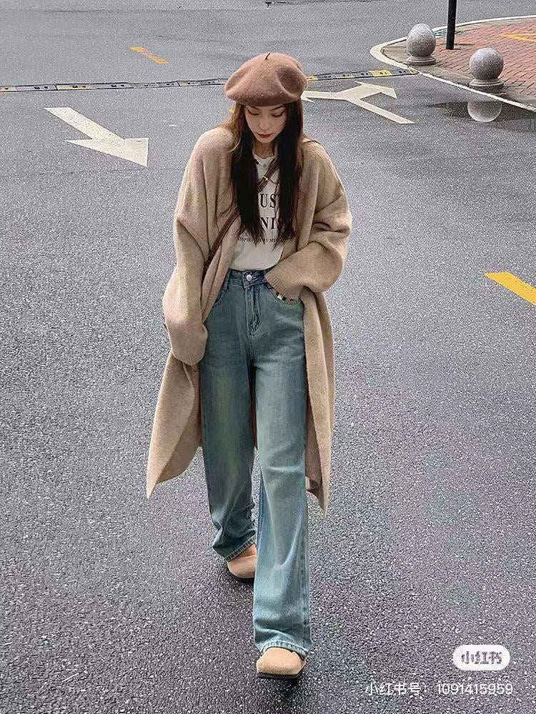 phối đồ với cardigan