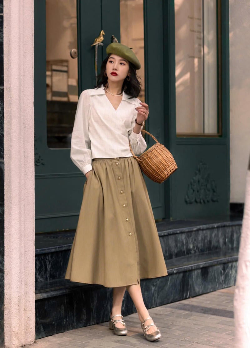 Chân váy chữ A