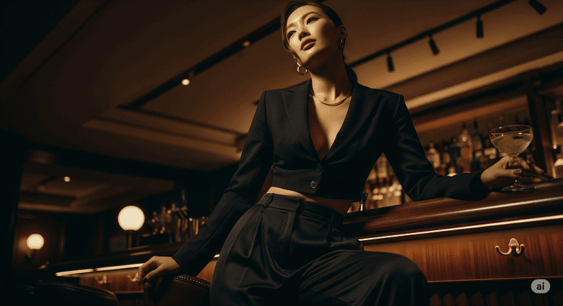 Áo vest lửng mặc kiểu 