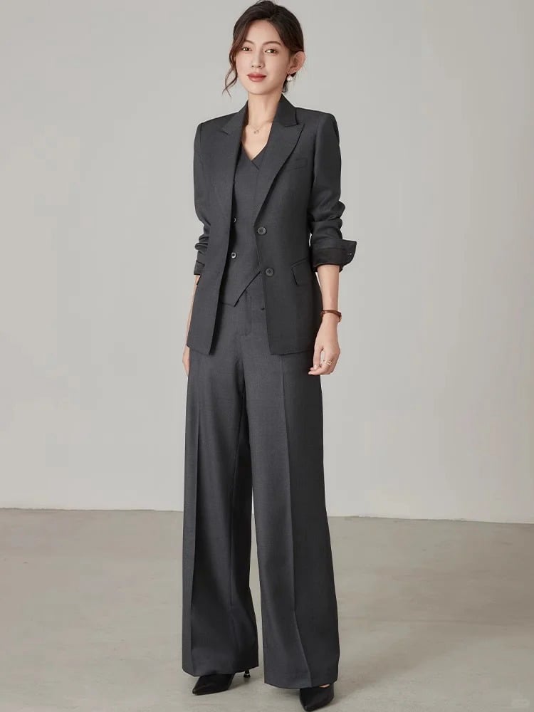 cách phối đồ với áo vest nữ