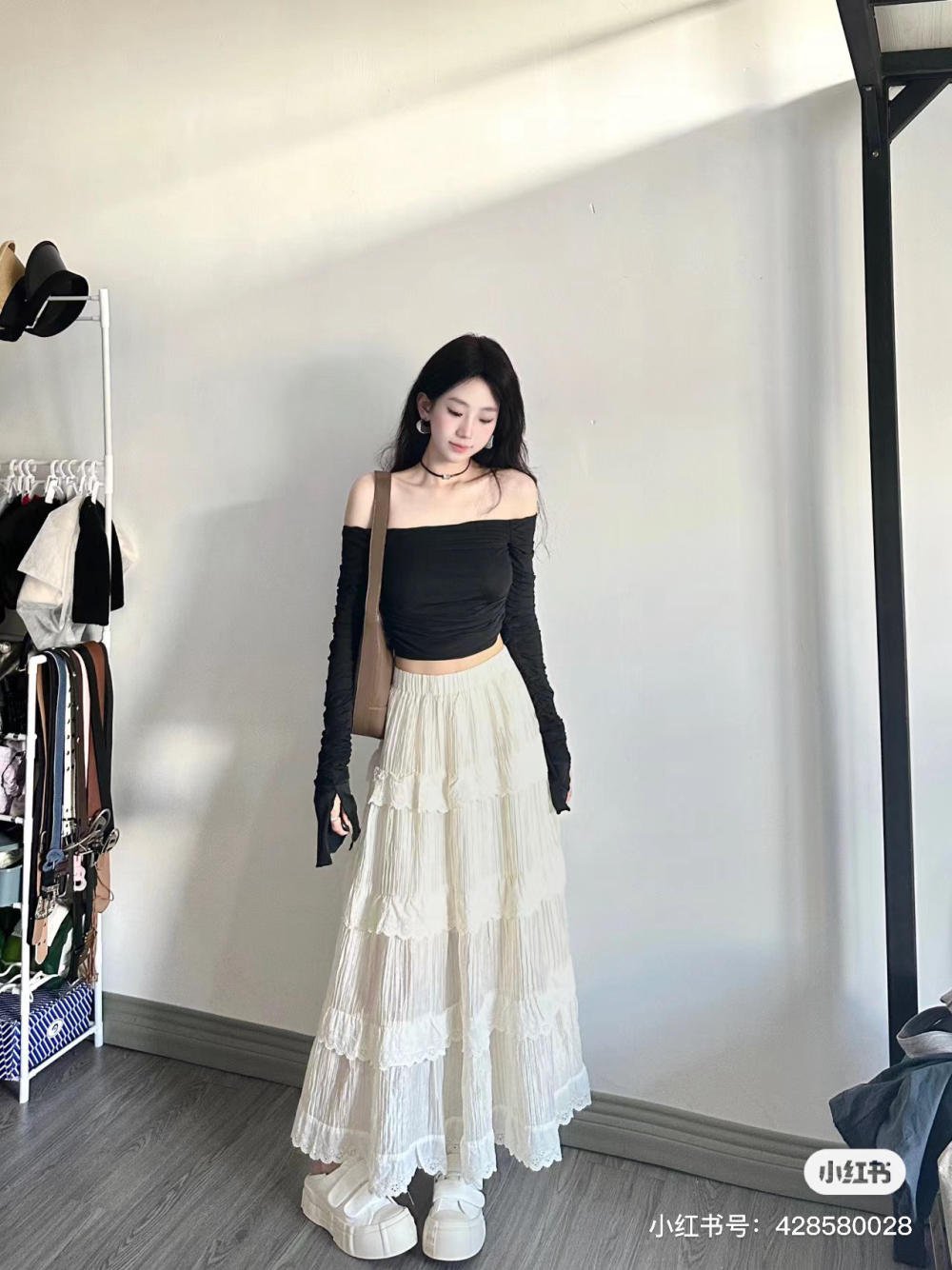 Chân váy dài chất vải thô Quảng Châu dáng suông vintage kẻ ô vuông phong  cách Hàn Quốc - Chân váy | ThờiTrangNữ.vn