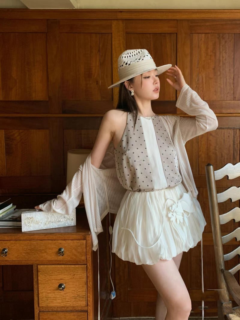 phối đồ với Bubble skirt