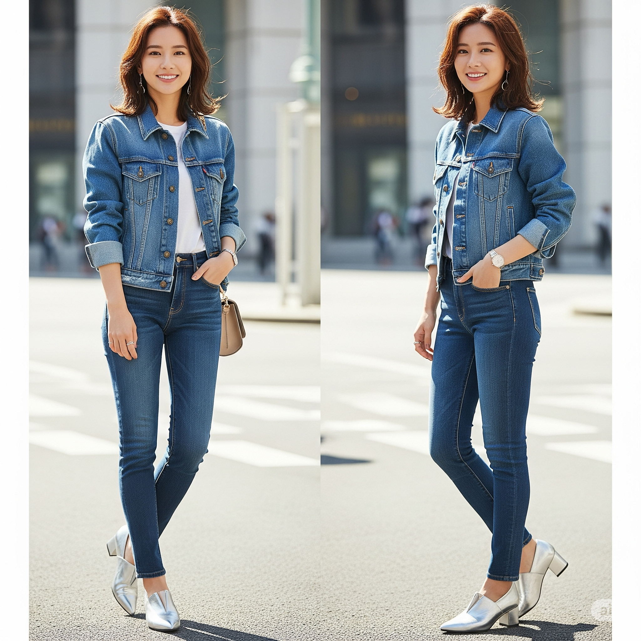 Denim: Sự kết hợp trẻ trung, hiện đại và không bao giờ lỗi mốt