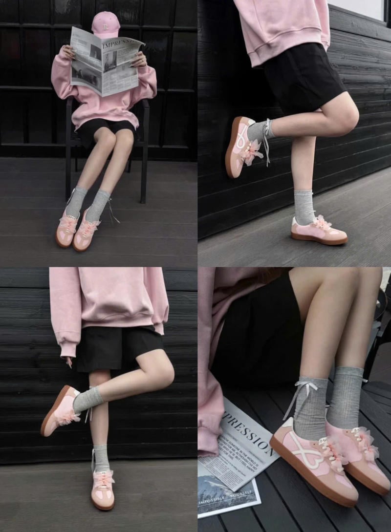 Phối Đồ Với Giày Màu Hồng