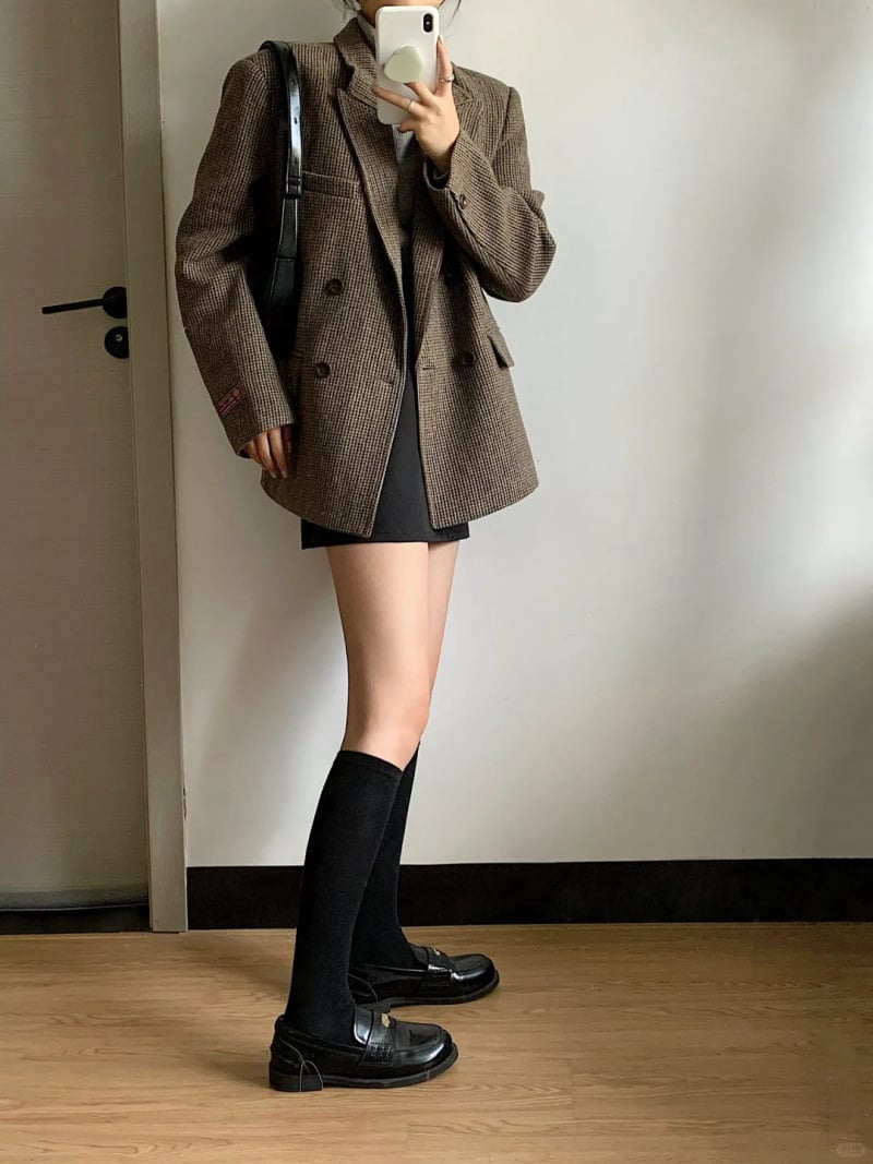 phối đò với tất cáo cổ nữ