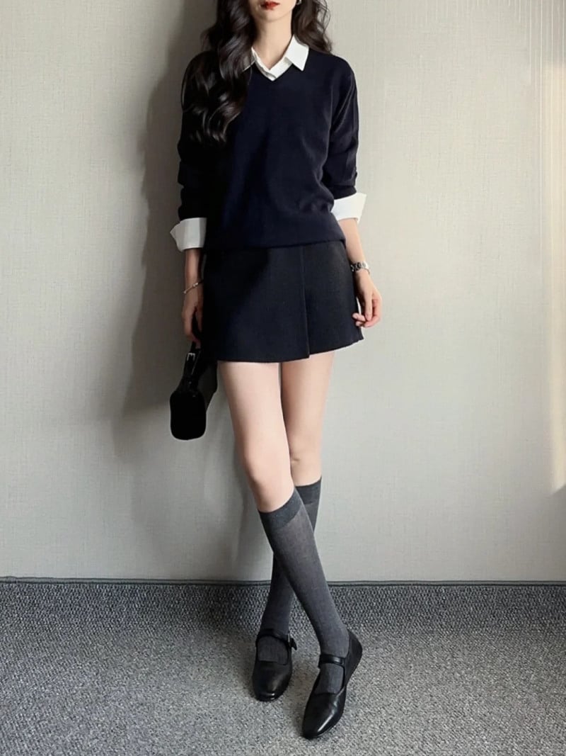 phối đò với tất cáo cổ nữ