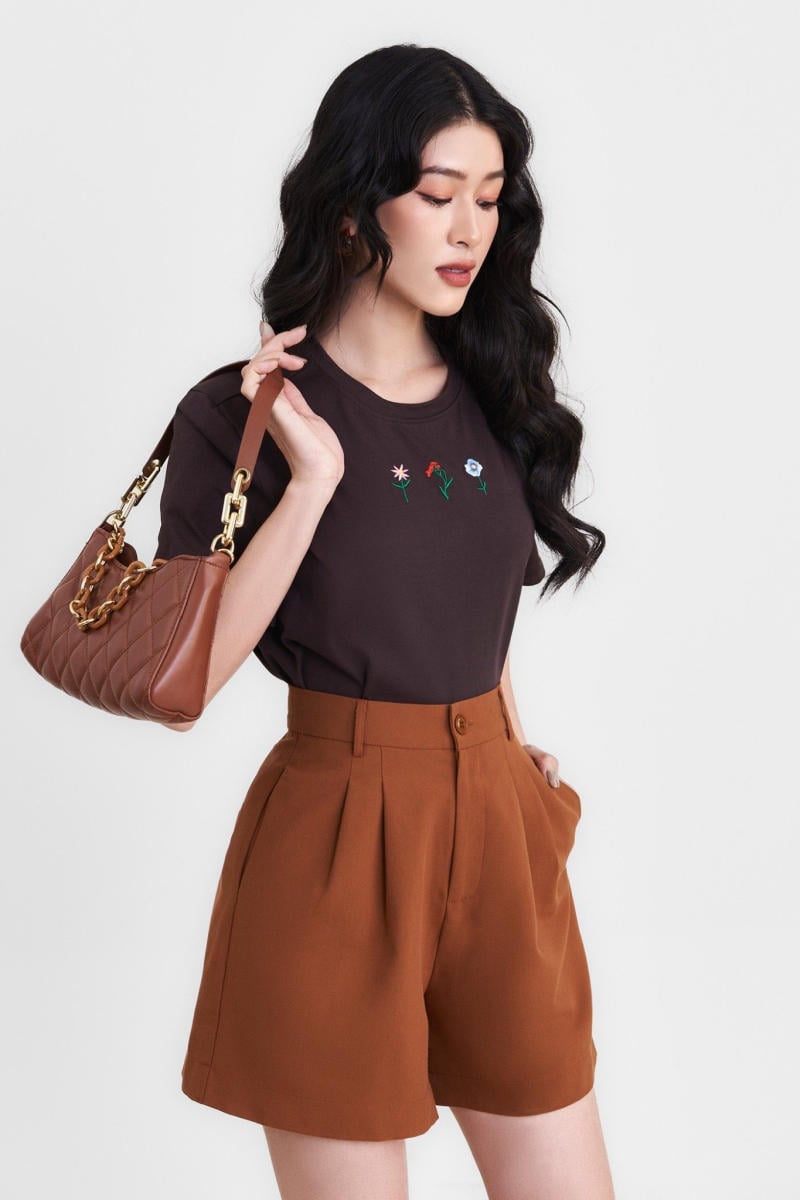 Cách Phối Đồ Với Túi Xách Màu Nâu