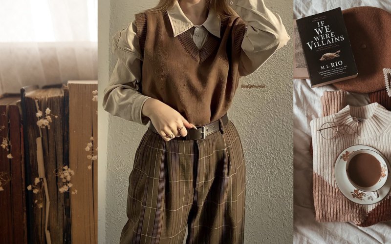 Dark Academia style