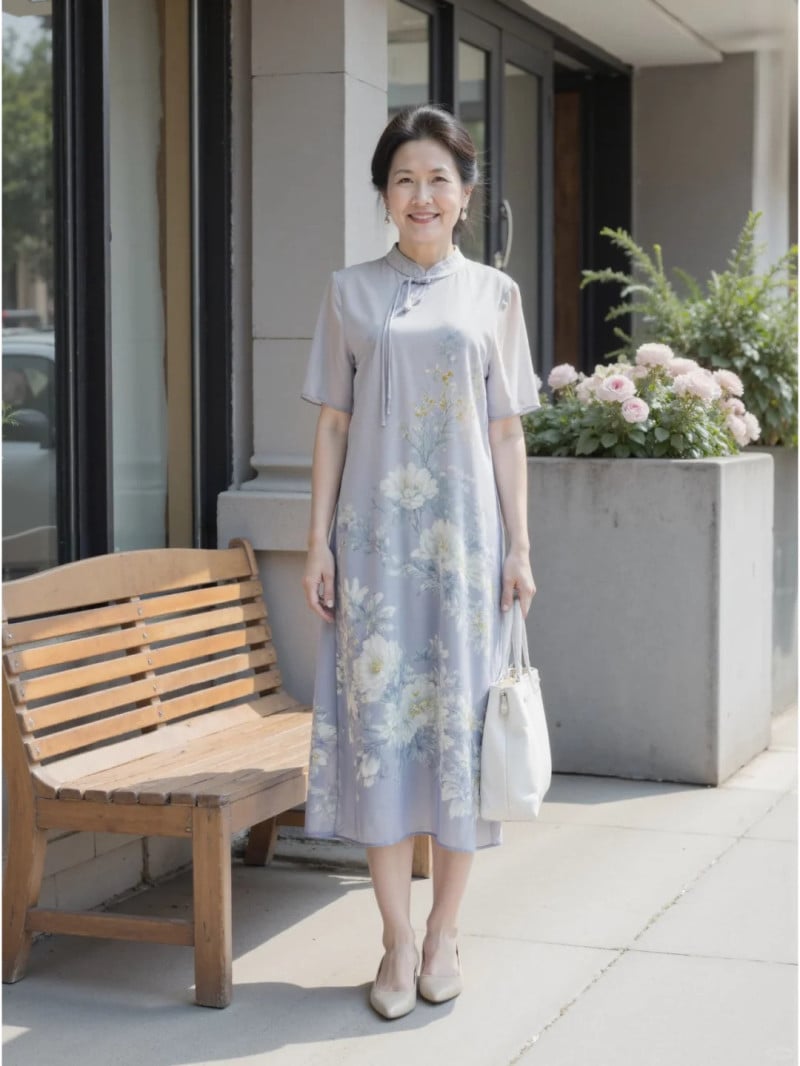 chọn quần áo cho mẹ 60 tuổi