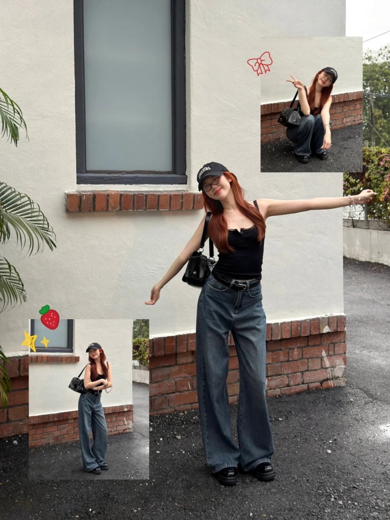 quần jean baggy nữ