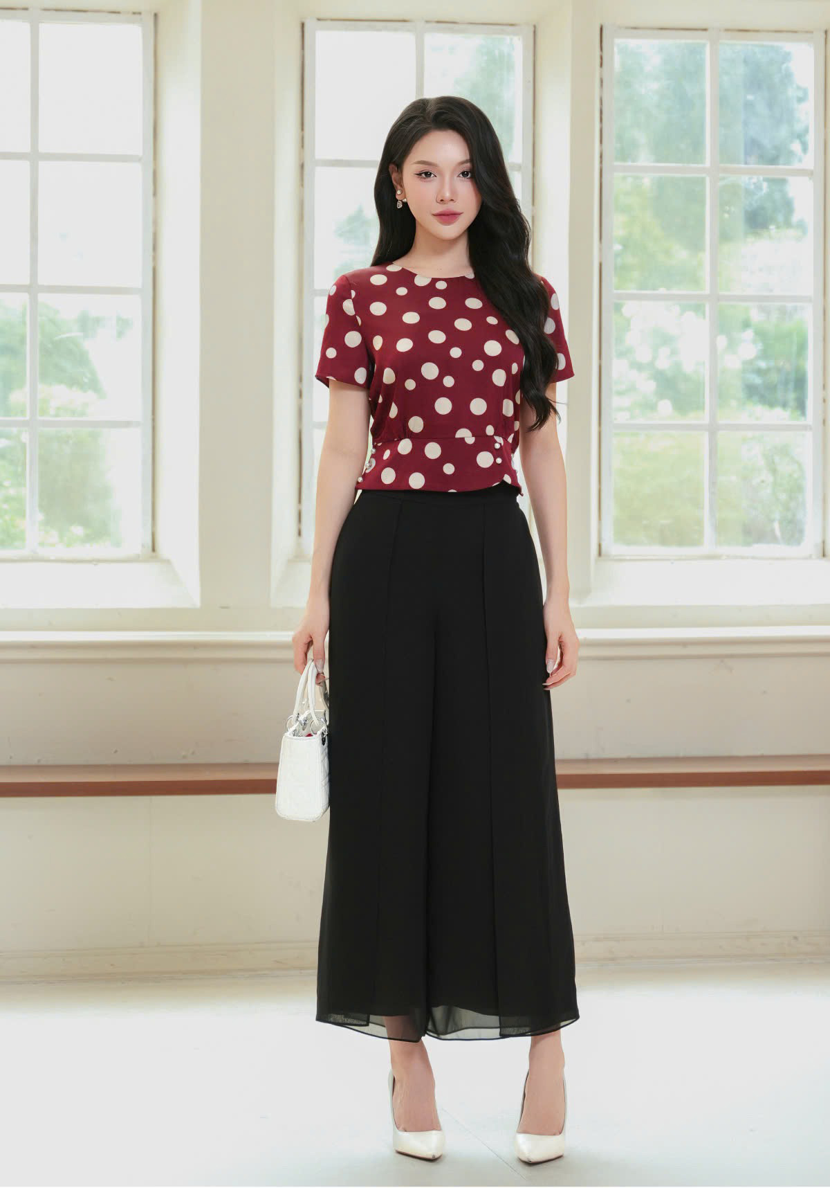 Chọn Quần Culottes Voan Phù Hợp