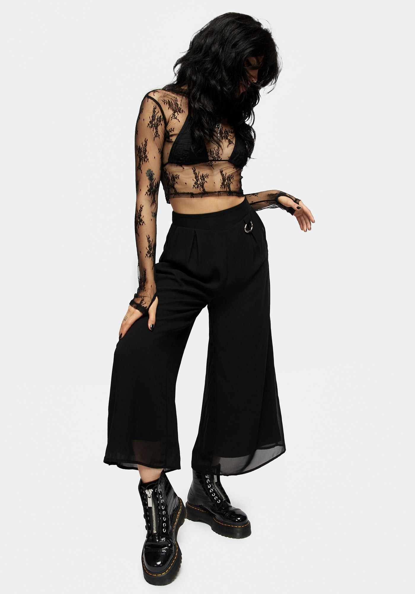 Chọn Quần Culottes Voan Phù Hợp