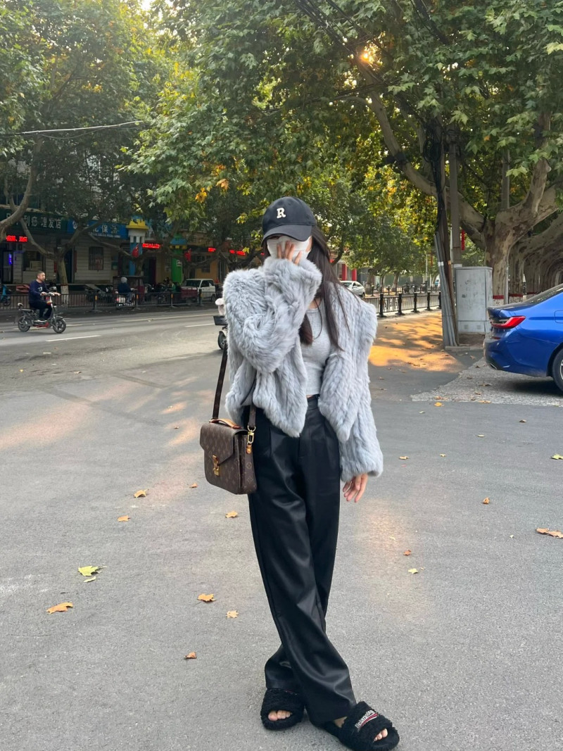 quần da nữ
