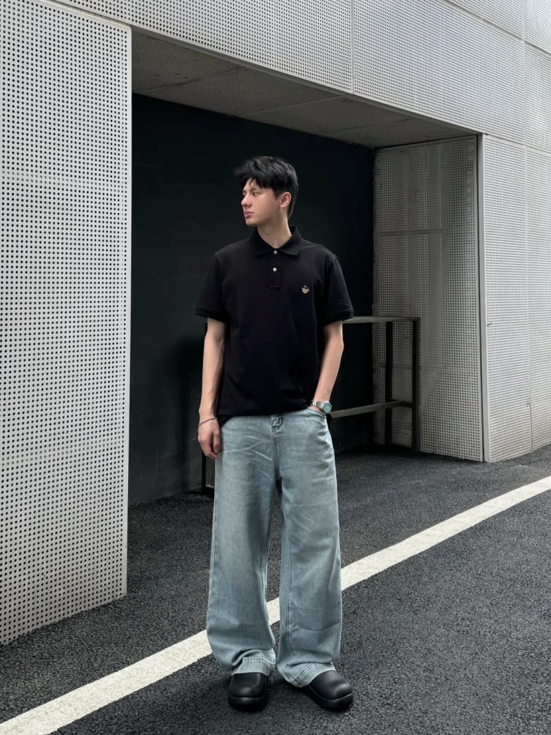 quần ống suông nam