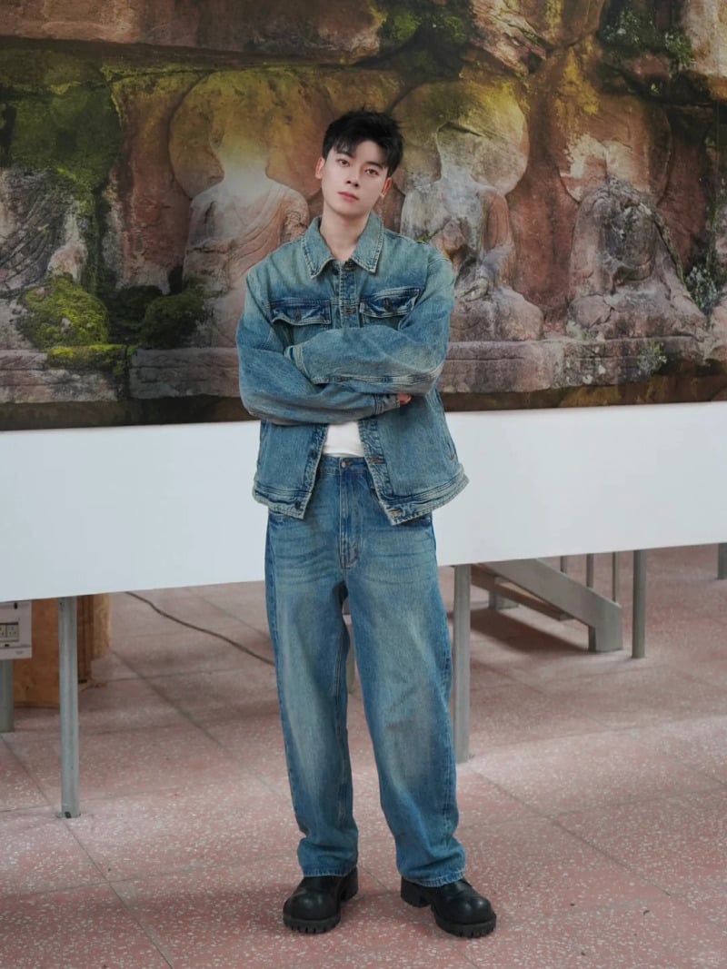 quần ống suông nam