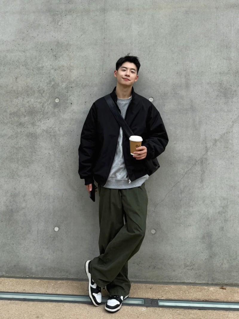 quần ống suông nam