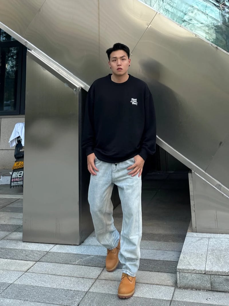 quần ống suông nam