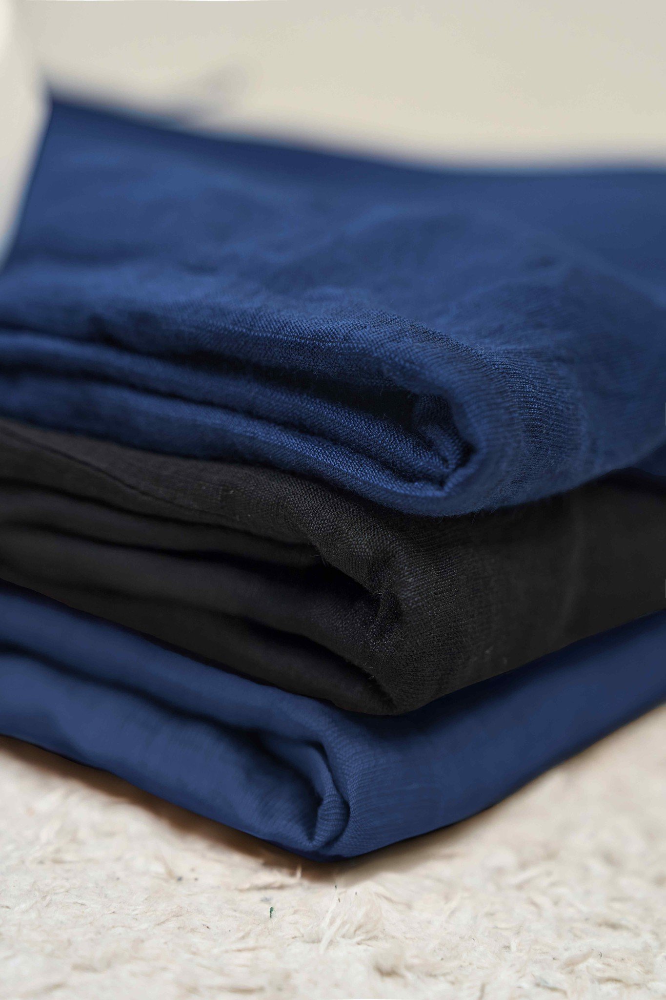 Quần đũi nữ Cardina dòng casual vải đũi bamboo dáng suông cạp chun