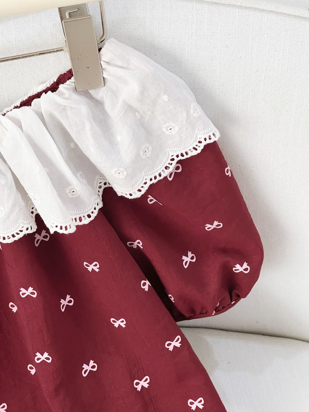 Bộ áo babydoll quần dài cạp chun