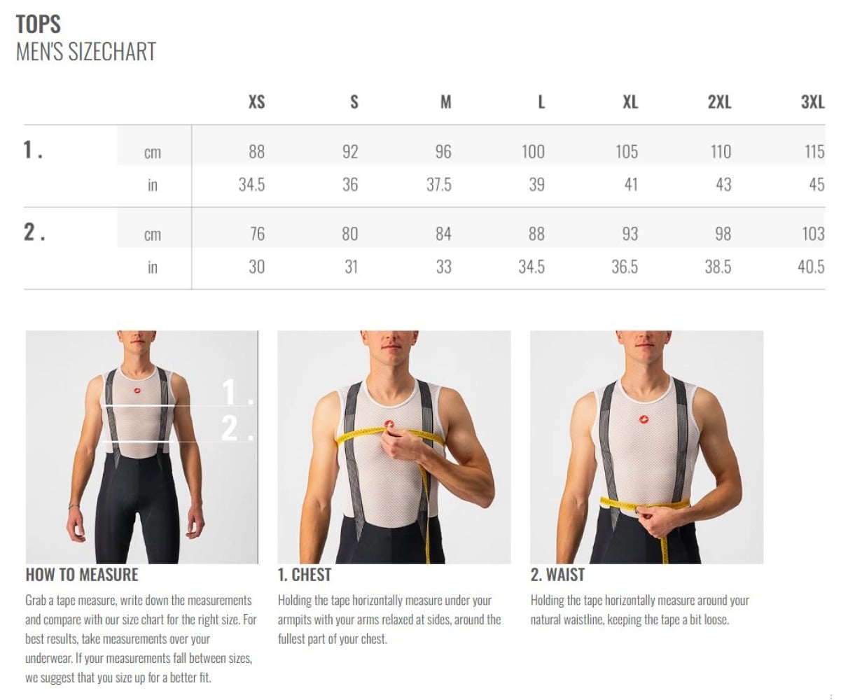 Bảng size XS nam là bao nhiêu kg?