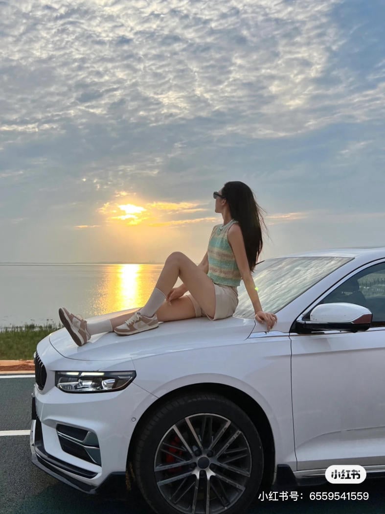 chụp ảnh với xe ô tô