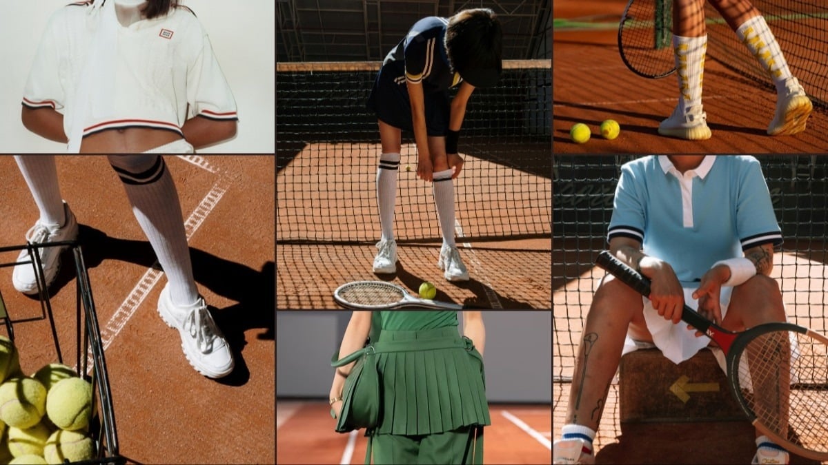 Trang phục cơ bản cho phong cách Tennis-core