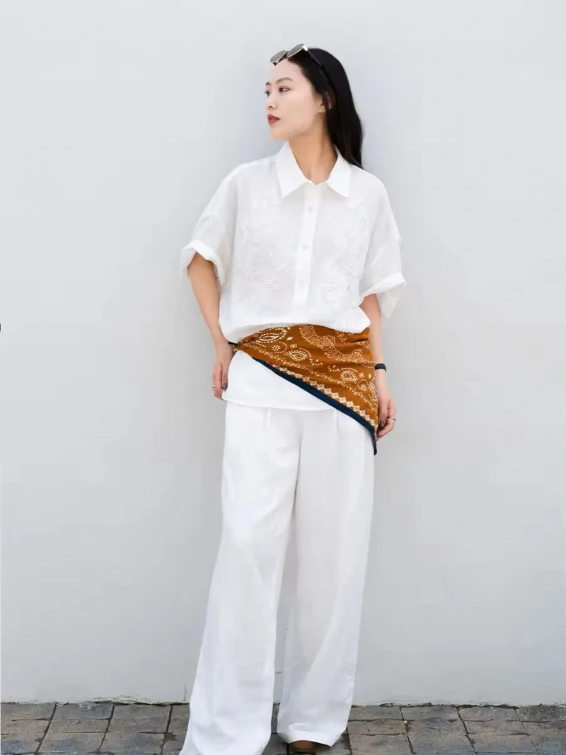 thắt khăn lên eo