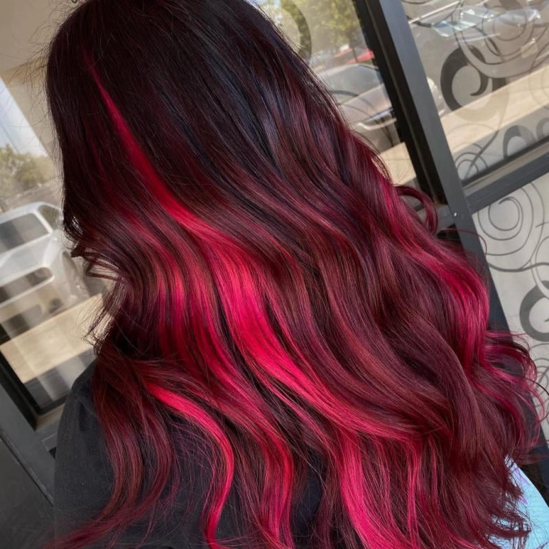 Tóc nhuộm balayage
