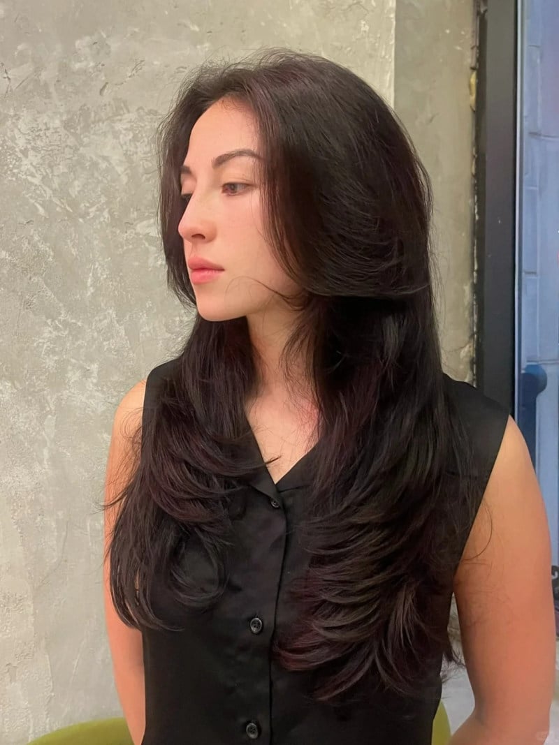 kiểu tóc butterfly