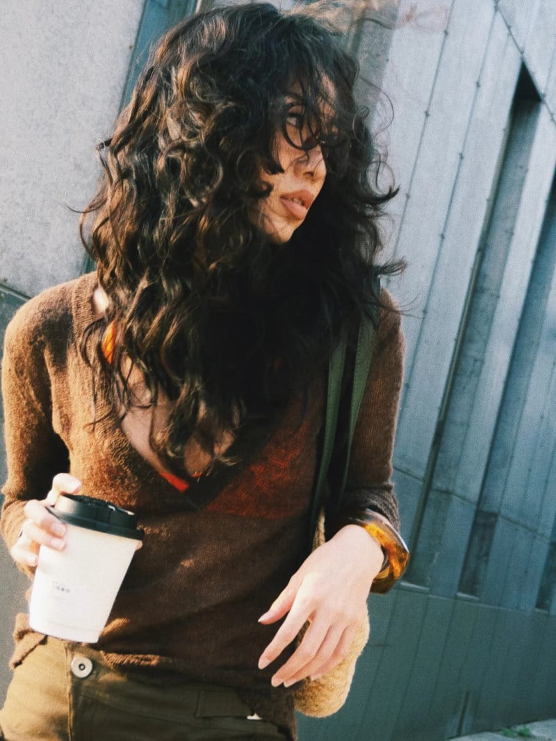 kiểu tóc xoăn hippie