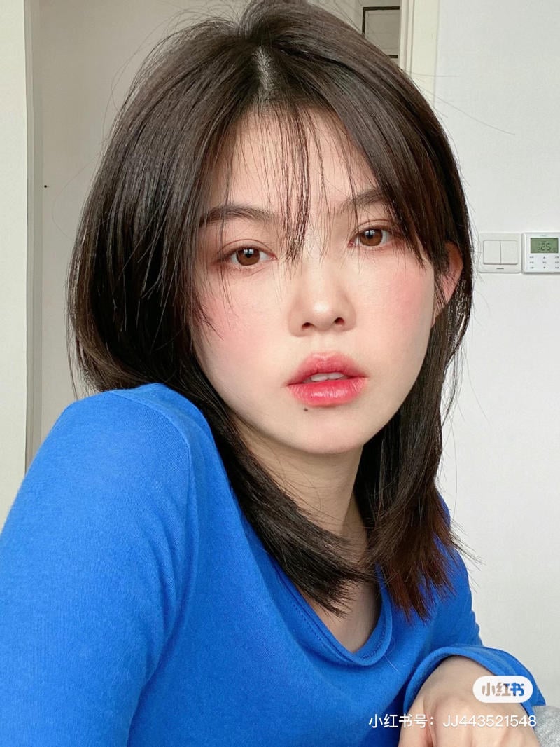 tóc mái thưa