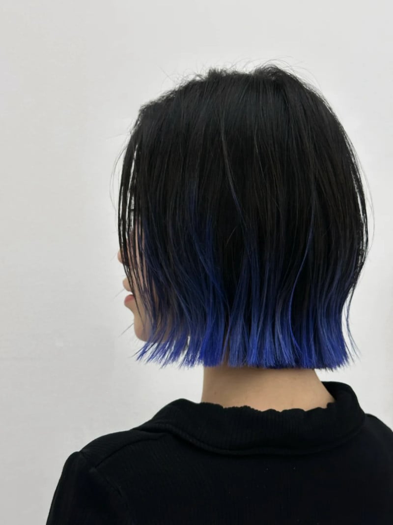 tóc ngắn uốn cúp