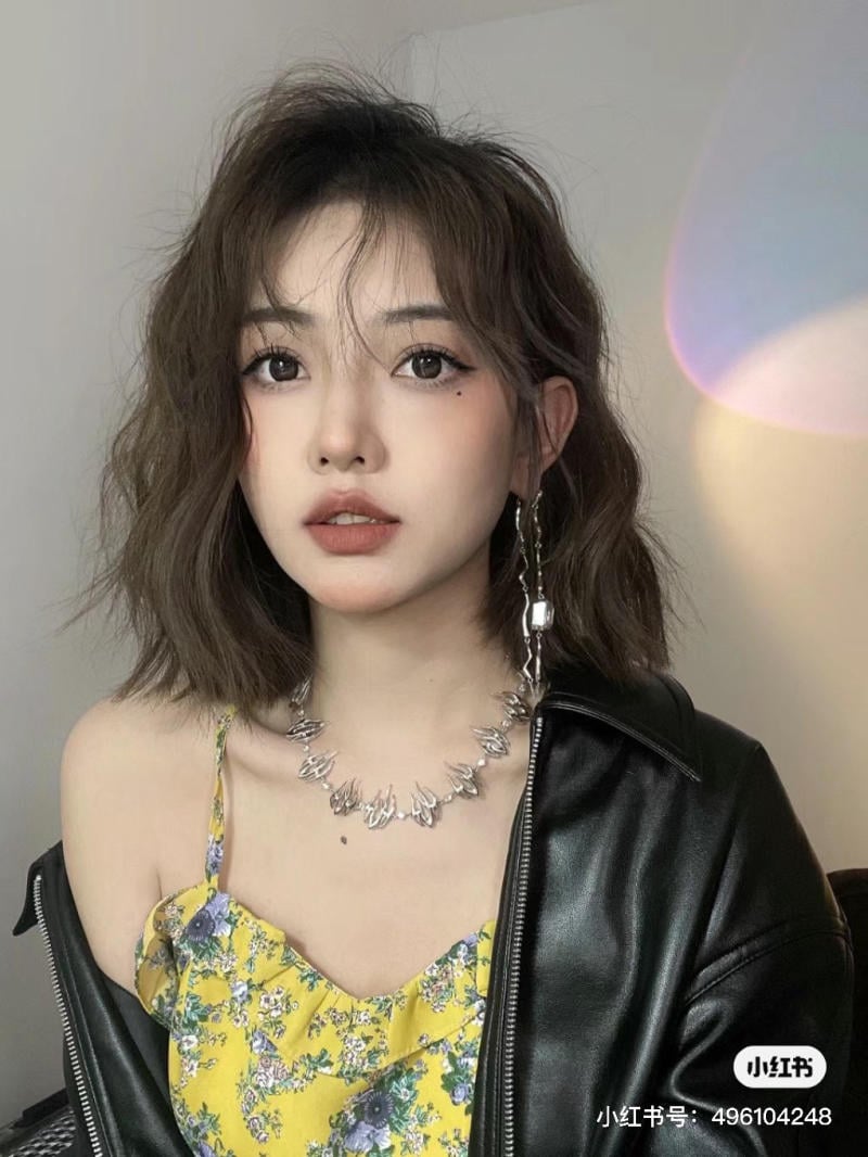 các kiểu tóc uốn ngắn