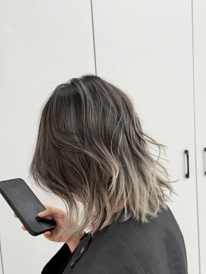 nhuộm tóc balayage