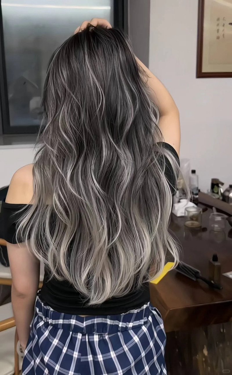 nhuộm tóc balayage