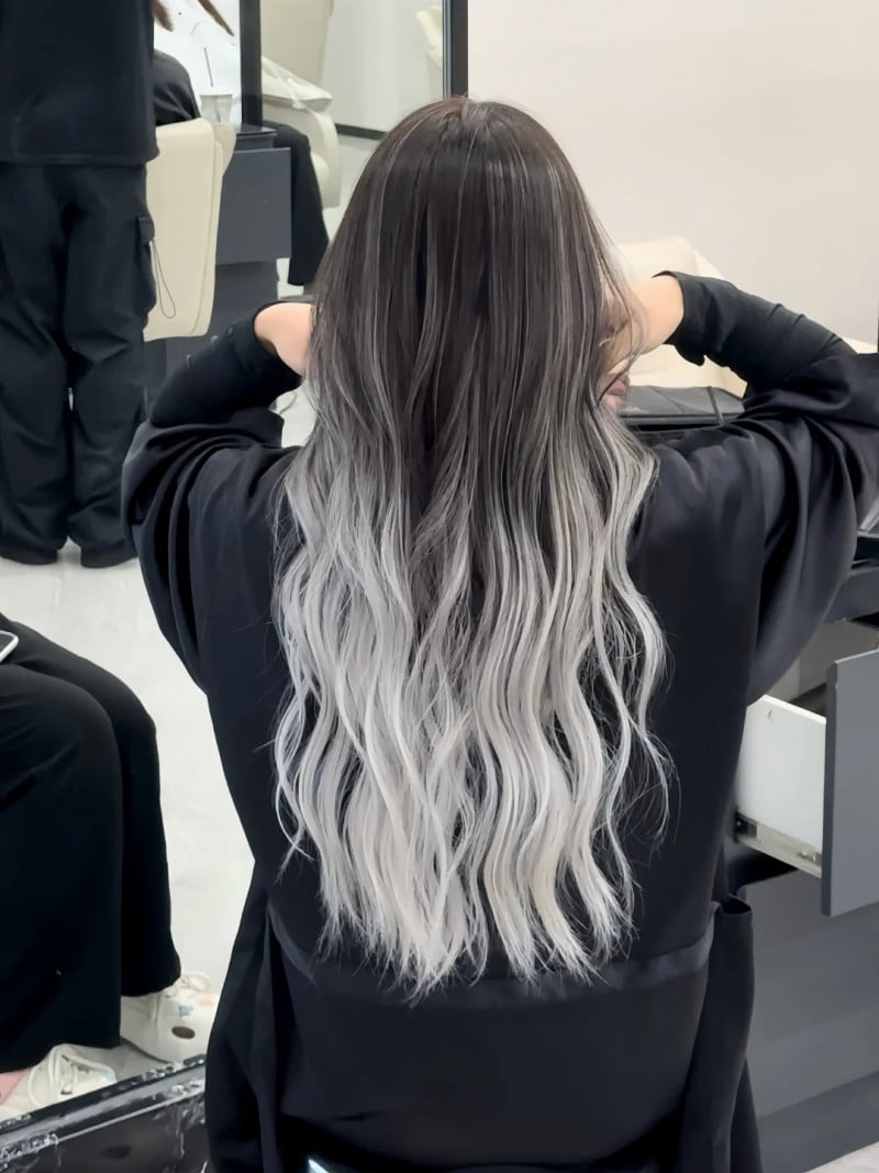 nhuộm tóc balayage