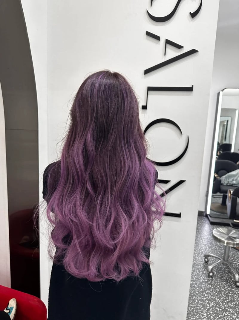 nhuộm tóc balayage