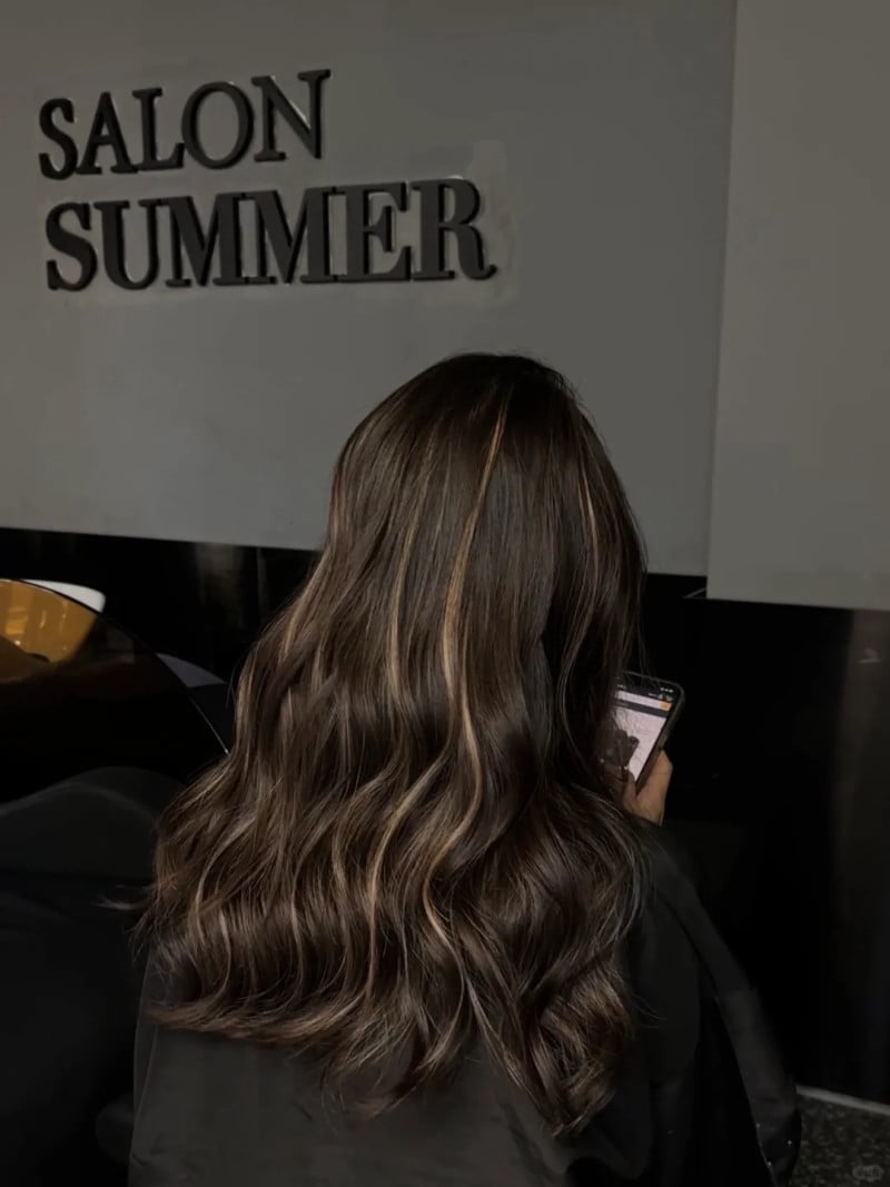 nhuộm tóc balayage