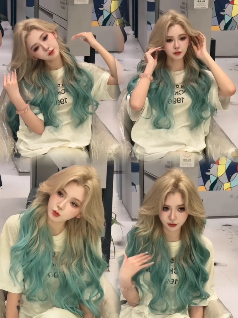 nhuộm tóc balayage
