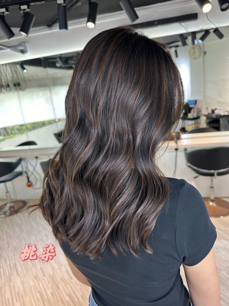 nhuộm tóc balayage