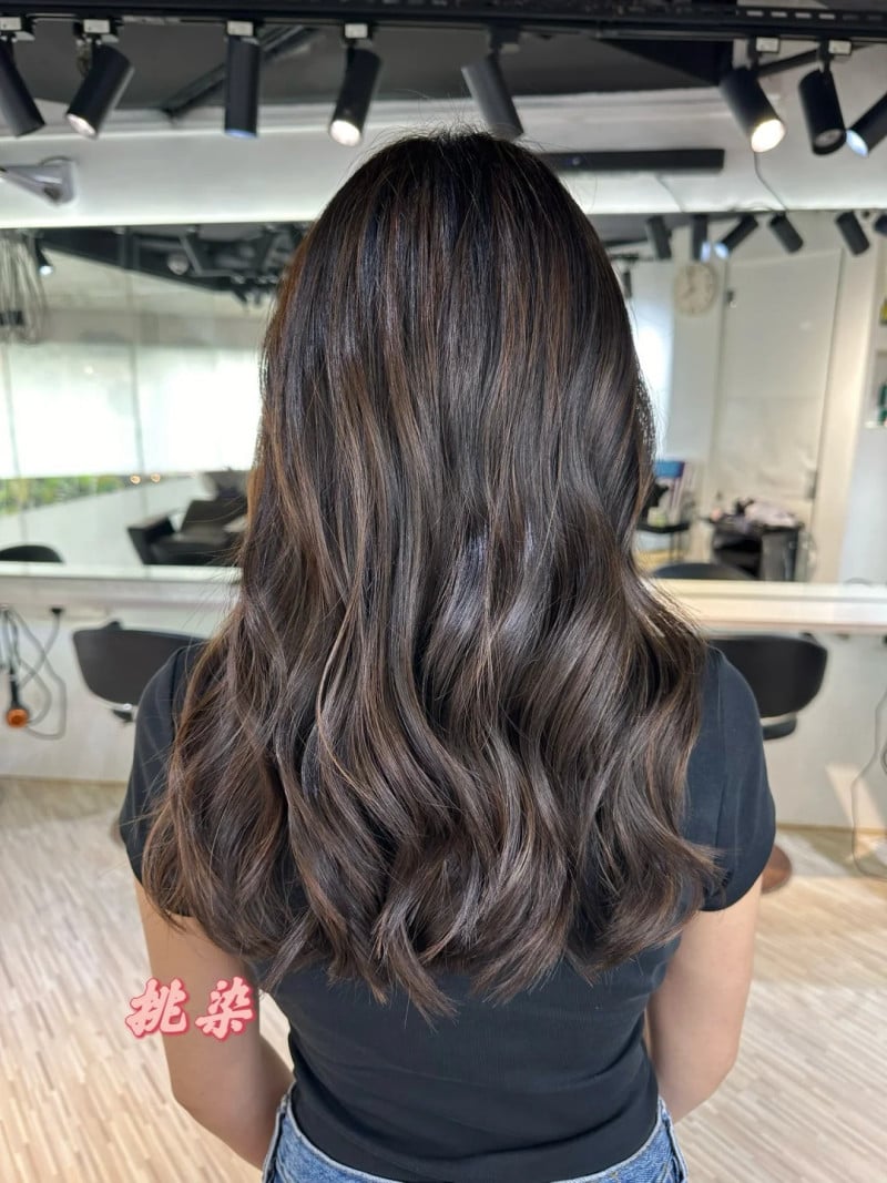nhuộm tóc balayage