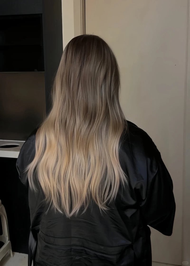 nhuộm tóc balayage