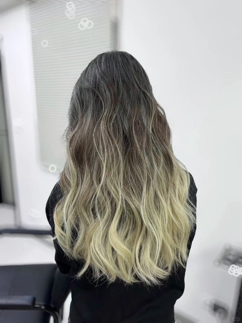 nhuộm tóc balayage