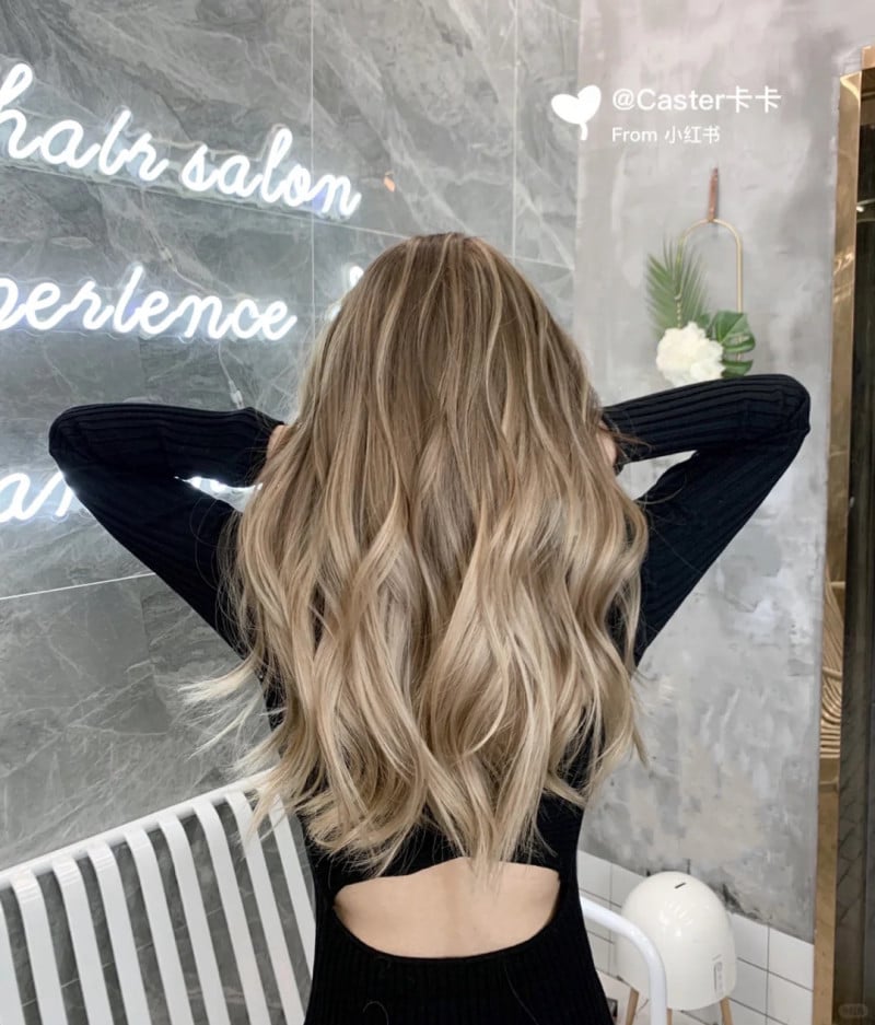 nhuộm tóc balayage