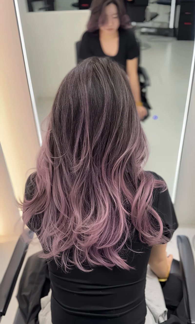 nhuộm tóc balayage