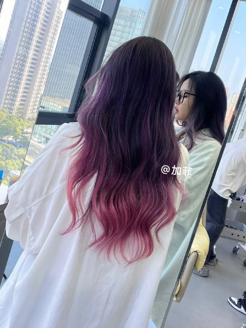 nhuộm tóc balayage