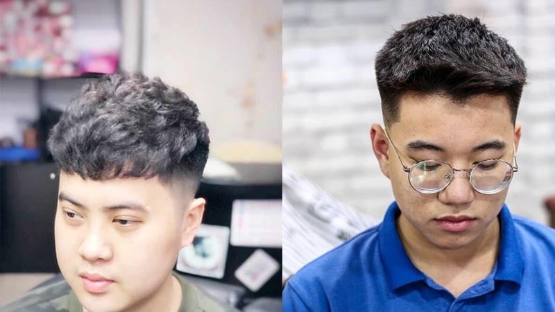 Kiểu tóc undercut ngắn cho mặt tròn