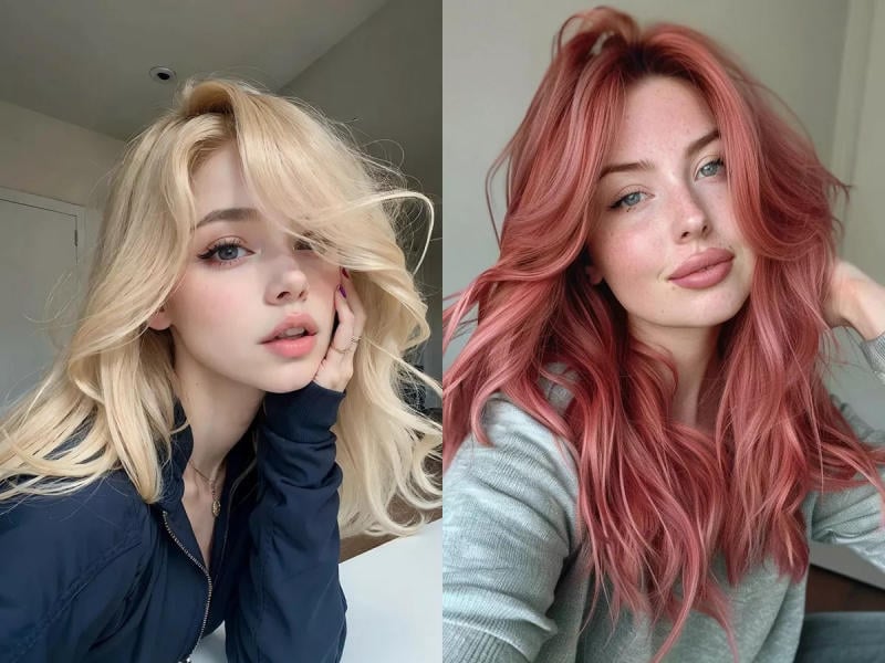 Tóc layer dài uốn cụp ombre/balayage